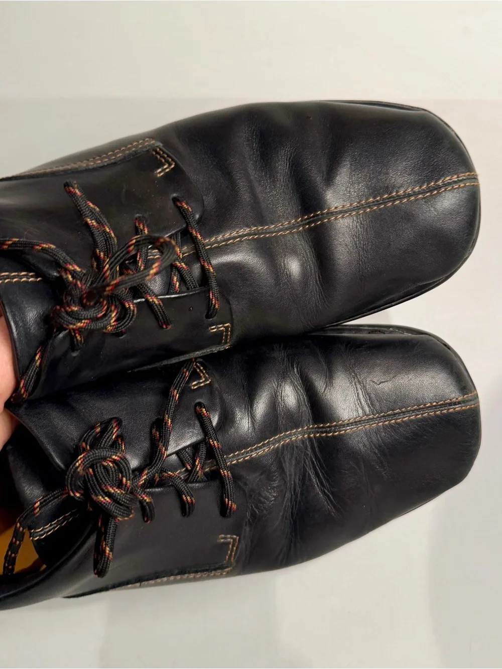 Cole Haan Zeno Leather Oxfords Comfort Shoes Mens 10 Black Casual Preppy